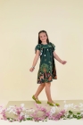 Vestido L&uacute;dico Verde Cervo