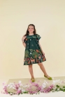 Vestido L&uacute;dico Verde Cervo