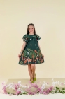 Vestido L&uacute;dico Verde Cervo