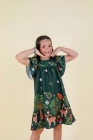 Vestido L&uacute;dico Verde Cervo