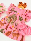 Vestido Baby com Calcinha - Rosa Cervo
