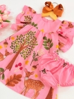 Vestido Baby com Calcinha - Rosa Cervo