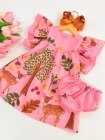 Vestido Baby com Calcinha - Rosa Cervo