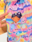 Vestido Unic&oacute;rnio Arco Iris 