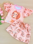 Conjunto Encanto Short Saia Leoa