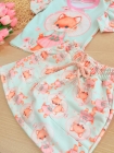Conjunto Encanto Short Saia Raposinha