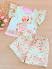 Conjunto Encanto Ursinha Verde &Aacute;gua