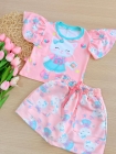 Conjunto Encanto Short Saia Gatinha