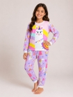 Pijama Manga Longa lhama