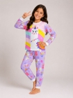 Pijama Manga Longa lhama