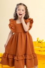Vestido Luxo Caramelo (Premium)