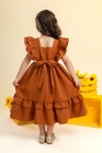 Vestido Luxo Caramelo (Premium)