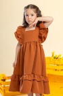 Vestido Luxo Caramelo (Premium)