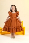 Vestido Luxo Caramelo (Premium)
