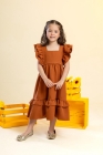 Vestido Luxo Caramelo (Premium)
