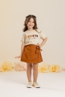 Conjunto Short Saia Amor em Tons