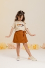 Conjunto Short Saia Amor em Tons