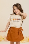Conjunto Short Saia Amor em Tons