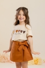 Conjunto Short Saia Amor em Tons