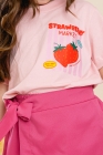 Conjunto Short Saia Pink Berry