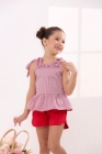 Conjunto Eva Listras Vermelho