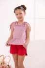 Conjunto Eva Listras Vermelho