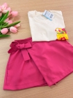 Conjunto Short Saia Sweet Tulipa