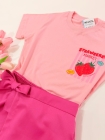 Conjunto Short Saia Pink Berry