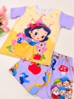 Pijama Manga Curta Princess