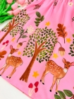 Vestido Lúdico Rosa Cervo
