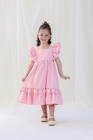 Vestido LUXO Rosa Bebe (Premium)
