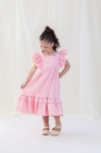 Vestido LUXO Rosa Bebe (Premium)