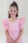 Vestido LUXO Rosa Bebe (Premium)