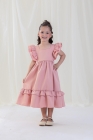 Vestido LUXO Rosa Secco (Premium)