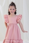 Vestido LUXO Rosa Secco (Premium)