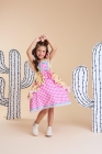 Vestido Junino Maria Amarelo