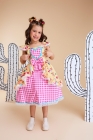Vestido Junino Maria Amarelo