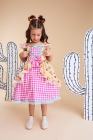 Vestido Junino Maria Amarelo