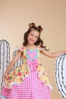 Vestido Junino Maria Amarelo