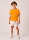 Conjunto Laranja Moletom Estampa (Premium)
