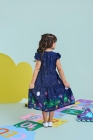 Vestido Midi Azul Marinho
