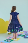 Vestido Midi Azul Marinho