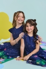 Vestido Midi Azul Marinho