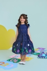 Vestido Midi Azul Marinho