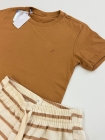 Conjunto Listras Marrom (Premium)