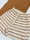 Conjunto Listras Marrom (Premium)