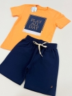 Conjunto Laranja Play Moletom (Premium)