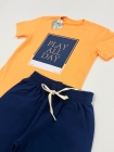 Conjunto Laranja Play Moletom (Premium)