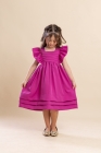 Vestido LUXO Nathaly Fucsia (Premium)