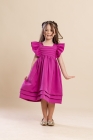 Vestido LUXO Nathaly Fucsia (Premium)